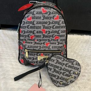 NWT juicy couture bag pack matching set